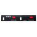 A black rectangular Nemco dual digital decal with white text and two red buttons.