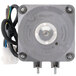 An Avantco condenser fan motor with wires and a wire harness.