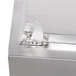 A metal Avantco right lid hinge bracket.
