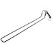 A long black corded object.