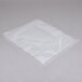 An ARY VacMaster clear plastic vacuum packaging bag on a white surface.