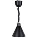 Hanson Heat Lamps 400-RET-B Retractable Cord Ceiling Mount Heat Lamp with Black Finish