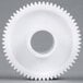 A white Bar Maid gear with a hole in the middle.