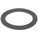 A black rubber hand hole gasket.