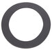 A black rubber hand hole gasket.