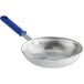 A Vollrath Wear-Ever aluminum fry pan with a blue Cool Handle.