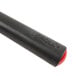 A Zeroll #30 ice cream scoop with a black and red rubber handle and a red button.
