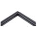 A white Styleline magnetic door gasket with a black frame.