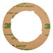 A circular US Range dial insert with green text on a 3M adhesive tape.