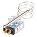 A Perfect Fry high limit thermostat with a wire attached to it.