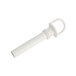 A white plastic Cornelius pinch tube with a handle.