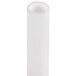 A white plastic Cornelius pinch tube with a hole at the end.