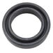 A black rubber Cornelius barrel seal.