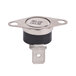 A close-up of a black and silver TurboChef Snap Disc Thermostat.