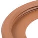 A close up of a brown rubber Cornelius S6600 bowl gasket.