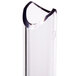 A close-up of a clear Cornelius spray tube.
