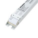 A white rectangular light ballast with black text.