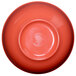 A red Elite Global Solutions melamine bowl with a white background.