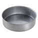 A Chicago Metallic round aluminized steel cake pan.