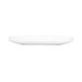 A white Elite Global Solutions melamine gondola platter with white bowls on it.