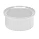 Elite Global Solutions R2 Ramekins 2 oz. White Ribbed Ramekin