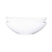 A white Elite Global Solutions Moderne melamine bowl.