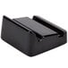 A black Elite Global Solutions wedge for trays on a white background.