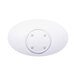 A white oval melamine bowl.