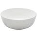 A white bowl with a white background.