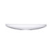 A white Elite Global Solutions Moderne display platter.