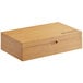 A Bigelow Tea wooden box with a lid.
