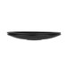 A black rectangular Elite Global Solutions Moderne platter.