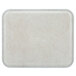 A white rectangular Cambro tray with a white border.