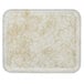 A white rectangular Cambro tray with a gold galaxy pattern.