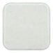 A white square Cambro tray with a white border.