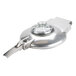 A silver metal Robot Coupe 59105 lid assembly.