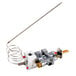 A Cooking Performance Group thermostatic control valve for a griddle with a wire attached.