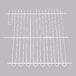 A white wire grid with grey lines.