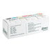 A white box with Noble Products date labels on it.