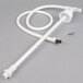A white tube with a white plastic nozzle.