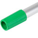 A green and silver Unger T3180 extension tube.