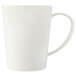 A white Carlisle Tritan mug with a handle.