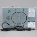 The back of a Weston 6-tray food dehydrator with a power cord.