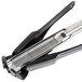 C-Ring pliers with black and silver handles.