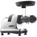 Omega J8008C Chrome Masticating Juicer - 120V, 150W