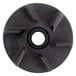 A black circular Grindmaster Cecilware MCX impeller with a hole in the center.