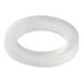 A white round gasket for a Bunn hot water dispenser with a white background.