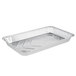 Western Plastics 5120 Full Size Heavy Duty Foil Steam Table Pan Medium Depth 2 3/16 inch - 50/Case