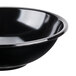 A black Tablecraft melamine bowl.