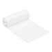 A roll of white plastic trash bags.